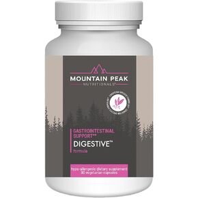 Mountain Peak Nutritionals Digestive – Probiotics for Gut Health & Bloating Relief - 1.5 Billion CFU* - Gastrointestinal Support w/Enzymes - Hypoallergenic Dietary Supplement (90 Capsules)
