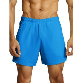 Ouber Men's Lightweight Mesh Running Shorts Unlined Quick Dry Athletic Shorts