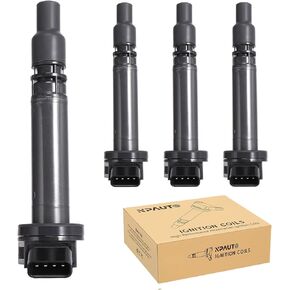Ignition Coil Pack Replacement for 2.5 2.7 3.5 4.6 5.7 Toyota Camry 4Runner Avalon Highlander Land Cruiser Sequoia Tundra, Scion tC, Lexus IS250 GS350 2010 2012 2013 2014 2015 2016 2017, C1596 UF507