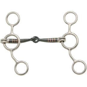 Silver Star Sweet Iron Jr. Cow Snaffle - Stainless Steel - 5" Mouth
