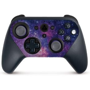 MightySkins Skin Compatible with Amazon Luna Controller - Violet Stars | Protective, Durable, and Unique Vinyl Decal wrap Cover | Easy to Apply, Remove, and Change Styles | Made in The USA