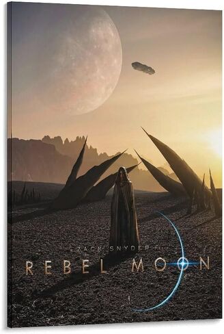 Rebel Moon Movie Poster Posters & Prints Poster Decorative Painting Canvas Wall Art Living Room Posters Bedroom Painting 16x24inch(40x60cm) in Saudi Arabia