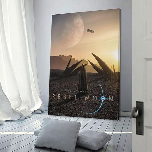 Rebel Moon Movie Poster Posters & Prints Poster Decorative Painting Canvas Wall Art Living Room Posters Bedroom Painting 16x24inch(40x60cm) in Saudi Arabia