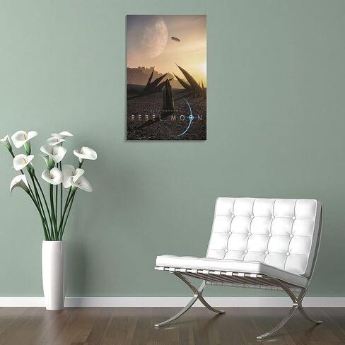 Rebel Moon Movie Poster Posters & Prints Poster Decorative Painting Canvas Wall Art Living Room Posters Bedroom Painting 16x24inch(40x60cm) in Saudi Arabia