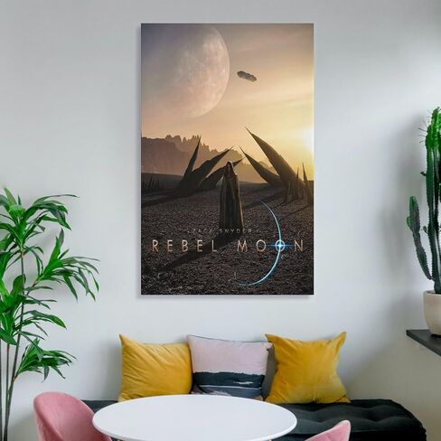 Rebel Moon Movie Poster Posters & Prints Poster Decorative Painting Canvas Wall Art Living Room Posters Bedroom Painting 16x24inch(40x60cm) in Saudi Arabia