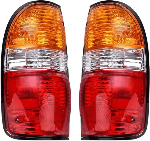 مصباح خلفي من Nakuuly متوافق مع 2001 2002 2003 2004 Toyota Tacoma سائق وجانب الركاب مجموعة إشارة الفرامل مع لمبة وسرج in Saudi Arabia