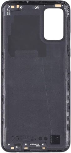لسامسونج A03s A037U SM-A037U غطاء البطارية استبدال الإسكان الخلفي الباب الخلفي البلاستيك الأسود (تناسب فقط SM-A037U in Saudi Arabia