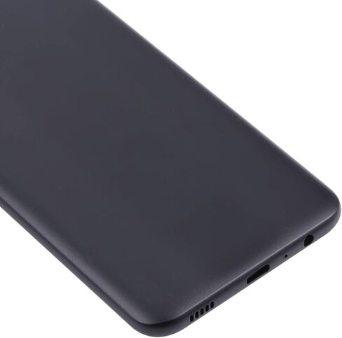 لسامسونج A03s A037U SM-A037U غطاء البطارية استبدال الإسكان الخلفي الباب الخلفي البلاستيك الأسود (تناسب فقط SM-A037U in Saudi Arabia