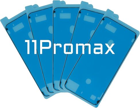5 قطع لهاتف iPhone 11 PRO MAX ملصق لاصق مقاوم للماء مقطوع مسبقًا 11PROMAX Fix Diaplay شريط إغلاق لاصق 6.5 بوصة طقم ختم إطار مقاوم للماء لـ A2161 A2220 A2218 in Saudi Arabia