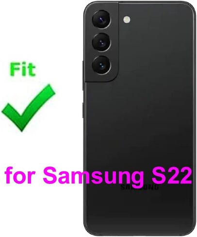 غطاء لاصق لباب البطارية الخلفي لهاتف سامسونج جالاكسي S22 SM-S901U S901U1 S901 (عبوة من قطعتين) in Saudi Arabia