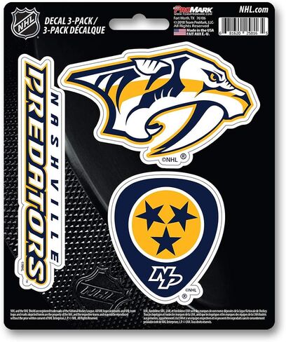 ملصق فريق NHL Nashville Predators من FANMATS in Kuwait