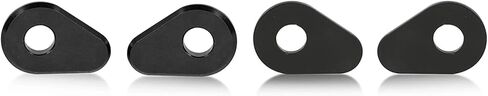 LQMY Accessories 4 Pcs Black Motorcycle Turn Signal Adapter Spacers, Fit with FZ 09 Tenere 700 2019-2021 MT07 2014-2018 MT09 Tracer 900 FJ09 2015-2018 Tenere 700 2019-2021 XSR 900 2016-2018 Black in Saudi Arabia