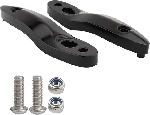Topteng Motorcycle Turn Signal Extension Bracket License Plate Relocation Kit fits for Harley Softail All Models 2000-2020(Except FXDR) in Saudi Arabia