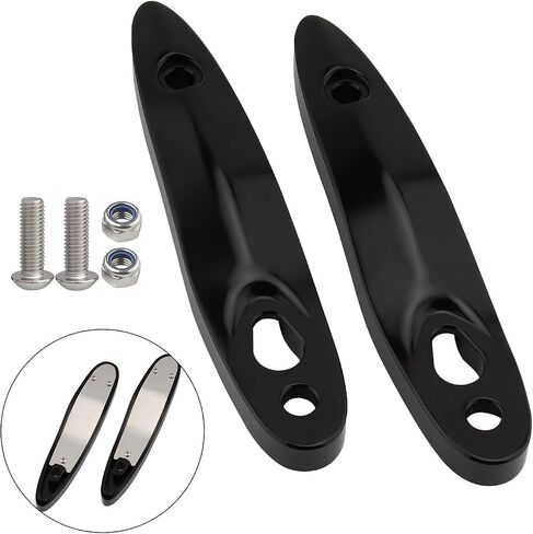 Topteng Motorcycle Turn Signal Extension Bracket License Plate Relocation Kit fits for Harley Softail All Models 2000-2020(Except FXDR) in Saudi Arabia