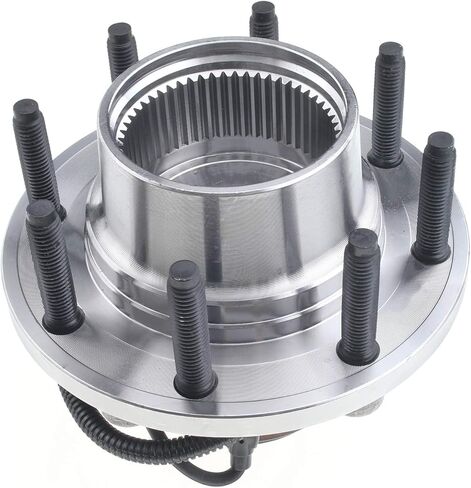 محمل العجلة الأمامية الممتازة ومجموعة المحور مع ABS و8 عروة متوافقة مع Ford F-250 Super Duty 1999-2004، F-350 Super Duty 1999-2004، Excursion 2000-2002، 4WD فقط، استبدال # 515020 in Kuwait
