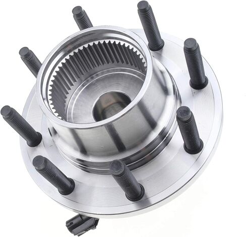 محمل العجلة الأمامية الممتازة ومجموعة المحور مع ABS و8 عروة متوافقة مع Ford F-250 Super Duty 1999-2004، F-350 Super Duty 1999-2004، Excursion 2000-2002، 4WD فقط، استبدال # 515020 in Kuwait