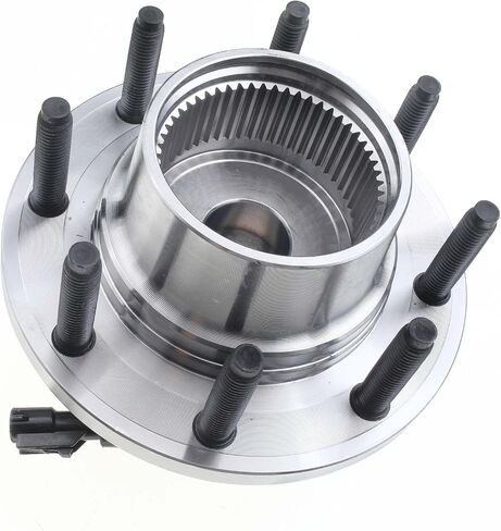 محمل العجلة الأمامية الممتازة ومجموعة المحور مع ABS و8 عروة متوافقة مع Ford F-250 Super Duty 1999-2004، F-350 Super Duty 1999-2004، Excursion 2000-2002، 4WD فقط، استبدال # 515020 in Kuwait
