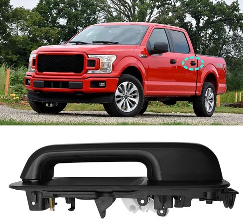 Moonlinks Compatible with Ford Focus 2008 2009 2010 2011 Exterior Door Handle Kit, Front Right Passenger Side Replaces 8S4Z-5422404-CA, Cap w/o Keyhole 8S4Z-5422088-CA, Bracket 8S4Z-5426684-B Chrome in Saudi Arabia