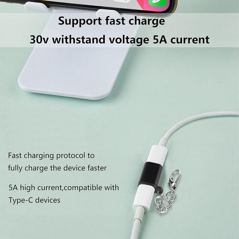 Micro USB to USB C Adapter [2 Pack], Type C Male to Micro USB Female Convert Connector Charge Data Sync Compatible with Samsung Galaxy S10 S9 S8 Plus Note 9 8, LG V30 G5 G6 and USB C Devices in Saudi Arabia