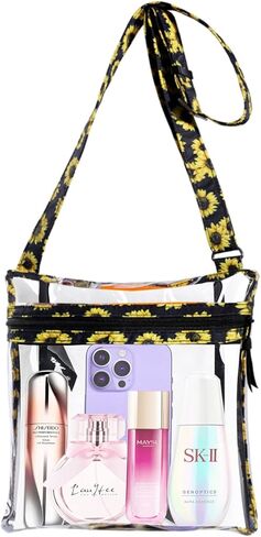 DONGGANGAJI Clear Purse for Women Clear Bag Stadium Approved,Clear Crossbody Bag Wallet with Inner Pocke in Kuwait