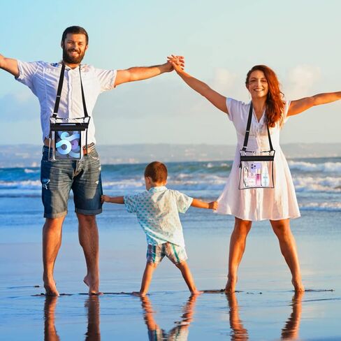 DONGGANGAJI Clear Purse for Women Clear Bag Stadium Approved,Clear Crossbody Bag Wallet with Inner Pocke in Kuwait