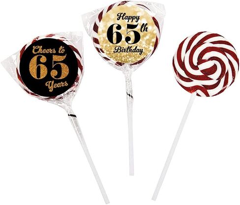 270 PCS Black Gold 60th Birthday Stickers,9 Design Self Adhesive Circle Label Stickers, Birthday Envelope Seals Candy Stickers,Birthday Party Chocolate Stickers,Candy Stickers.（035） (100) in Kuwait