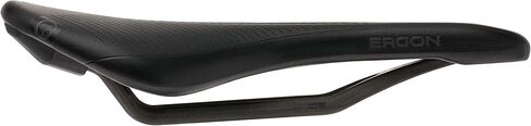 Ergon - SR Pro Carbon Ergonomic Comfort Bicycle Saddle | for Road, Race and Gravel Bikes | Mens or Womens Options | Two Sizes | Stealth Black in Saudi Arabia