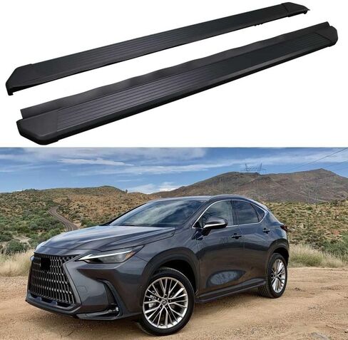 لوحات تشغيل مناسبة لـ 2022 2023 2024 Lexus NX NX350 NX350h NX450h خطوات جانبية Nerf Bar in Kuwait