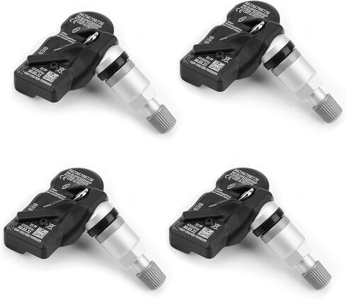 أجهزة استشعار ضغط الإطارات TPMS المبرمجة مسبقًا 433 ميجا هرتز بديل لجهاز BMW Mini Rolls-Royce 36236798726 مجموعة من 4 in Kuwait