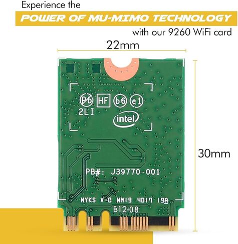 محول بطاقة Wi-Fi من الكمبيوتر المحمول إلى سطح المكتب (PCIe x1) لبطاقات شبكة M.2 PCIe مع دعم Bluetooth (المحول_فقط) in Saudi Arabia