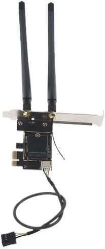 محول بطاقة Wi-Fi من الكمبيوتر المحمول إلى سطح المكتب (PCIe x1) لبطاقات شبكة M.2 PCIe مع دعم Bluetooth (المحول_فقط) in Saudi Arabia