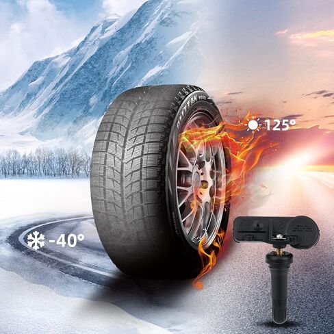 4 Pack Tire Pressure Sensor 68293199AB TPMS Sensor 433MHZ Tire Pressure Monitoring System Sensor Compatible with RAM 1500 2019-2020 in Saudi Arabia