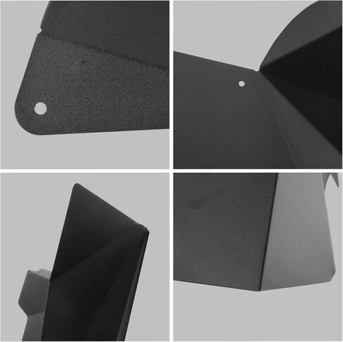 بطانات الرفارف الداخلية الخلفية من NIXON OFFROAD، بطانات العجلات الفولاذية تناسب 2007 2008 2009 2010 2011 2012 2013 2014 2015 2016 2017 2018 Jeep Wrangler JK/JKU 2 أبواب و4 أبواب، واقي من الرذاذ 2 قطعة (خلفي) in Kuwait