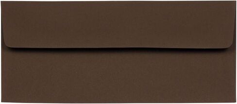 JAM PAPER A2 Premium Invitation Envelopes - 4 3/8 x 5 3/4 - Chocolate Brown Recycled - 50/Pack in Saudi Arabia
