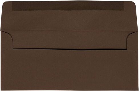 JAM PAPER A2 Premium Invitation Envelopes - 4 3/8 x 5 3/4 - Chocolate Brown Recycled - 50/Pack in Saudi Arabia