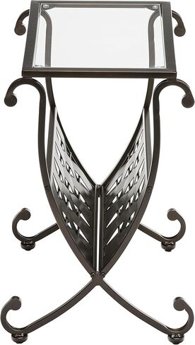 Mango Steam Melbourne Magazine Rack/Side Table/Night Stand/Remote Stand with Storage Basket in Kuwait