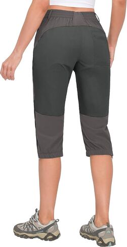 Little Donkey Andy Women's Quick Dry Capri 3/4 Hiking Lightweight Stretch Water-Resistant Pants Golf Casual in Saudi Arabia