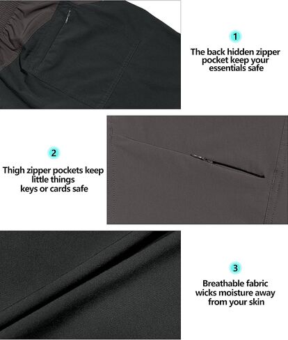 Little Donkey Andy Women's Quick Dry Capri 3/4 Hiking Lightweight Stretch Water-Resistant Pants Golf Casual in Saudi Arabia