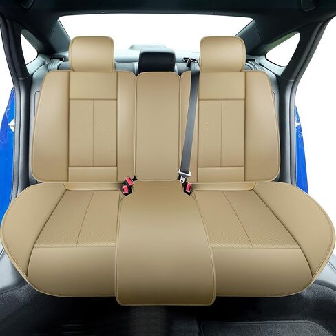 أغطية مقاعد OASIS AUTO Honda Civic 2011-2025 مخصصة تناسب 2/4 باب سيدان كوبيه هاتشباك غطاء جلدي حامي وسادة استبعاد Si (مجموعة كاملة، أسود) in Kuwait