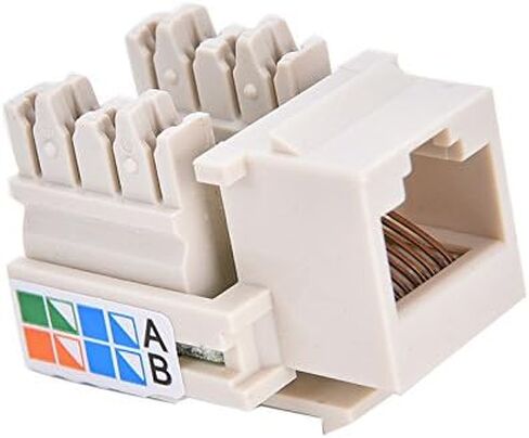 RJ45 Cat5e 110 Punch Down Keystone Network Ethernet Jack Port in Saudi Arabia