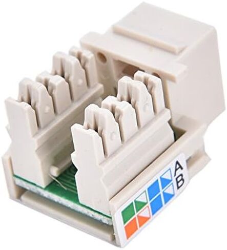 RJ45 Cat5e 110 Punch Down Keystone Network Ethernet Jack Port in Saudi Arabia