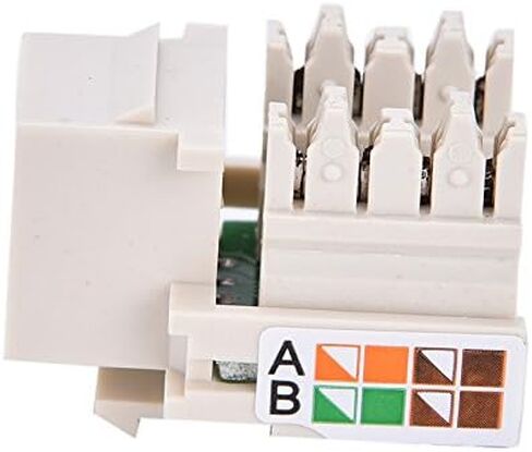 RJ45 Cat5e 110 Punch Down Keystone Network Ethernet Jack Port in Saudi Arabia