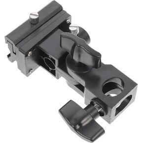 Adjustable Flash Light Bracket with Reflector Umbrella Holder Versatile Light Stand Adapter for Photography Compatible with Studio Lights and Flash Lamps