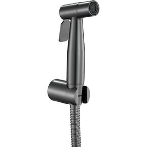 BrassSprayer Kit for Toilet, Hand Held Sprayer Single Handle Toilet Attachment for Pet Bath, Personal Hygiene, Closestool, Easy to Install