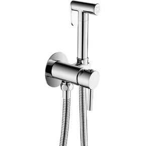 HandheldToilet Sprayer with Hot and Cold Water, Brass Cloth Diaper Sprayer for Toilet, Portable Single HandleSprayer Toilet Kit Adjustable Water Flow