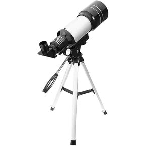 High Power Telescope One-Handed Compact Astronomy Telescope with Tripod 70mm Aperture Travel Telescope for Astronomy Kids Adults Beginners Binoculars