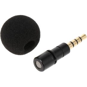 Mini Microphone Durable Sound Pickup Mic for Tablets and Computers High Definition Plug and Play Recording Fashionable Design for Live Singing and Video Conferencing