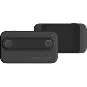 KanDao QooCam Ego - 3D Camera, 8K Photos 4K Video Dual Lens 180 Degree Stereoscopic Camera, Content Creator for VR Headsets AR Glasses
