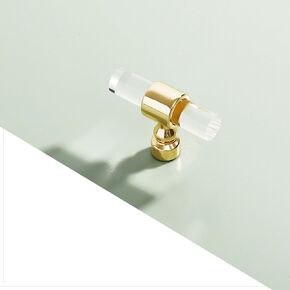 Cupboard Handles,Aluminum Alloy Kitchen Cabinet Door Handle,2 Packs Cupboard Handles Crystal pulls Cabinet Pulls Transparent Acrylic Handle Drawer Knobs Zinc Alloy,Kitchen Door Levers for Bathroom,Clo