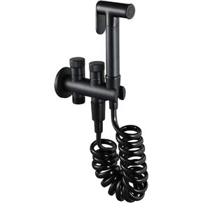Sprayer Set, BrassSprayer Kit Cold and Hot Water Portable Hand Held ShowerTap Wall Mounted Spray Faucet Cloth Diaper Cleaning, Easy to Install